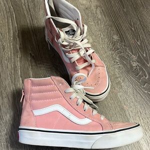 Pink Vans Hightops